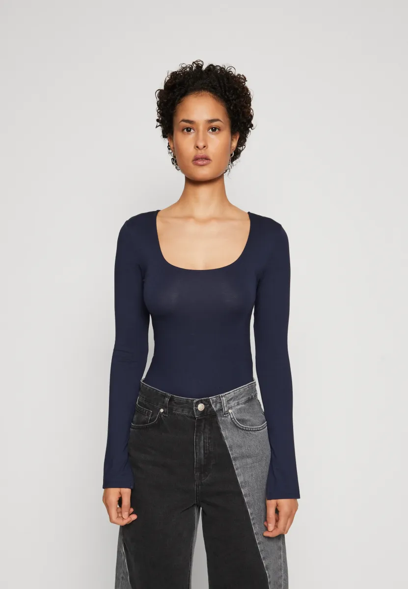 SOFT TOUCH  - Langarmshirt - black iris