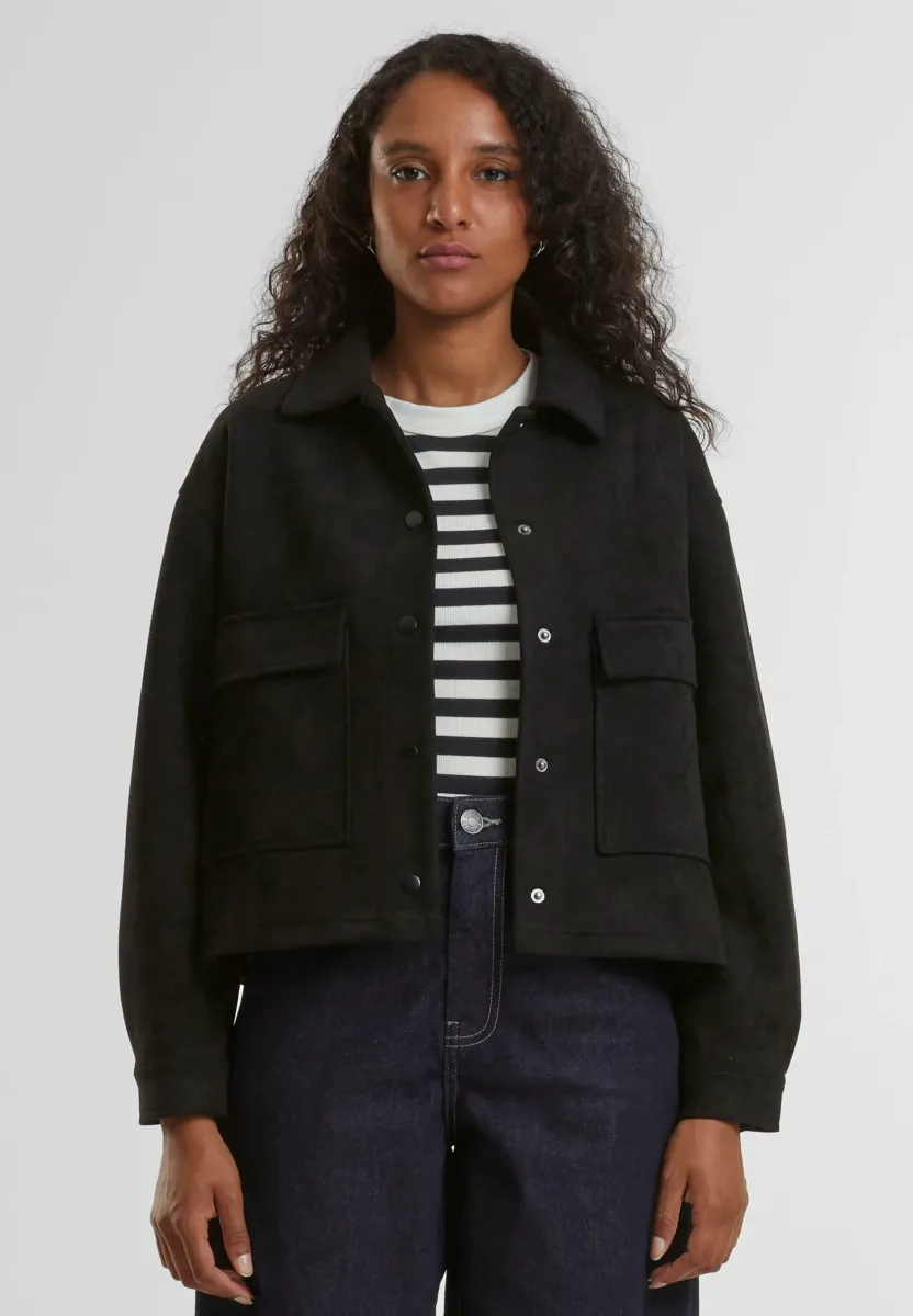SOFT TOUCH - Leichte Jacke - black