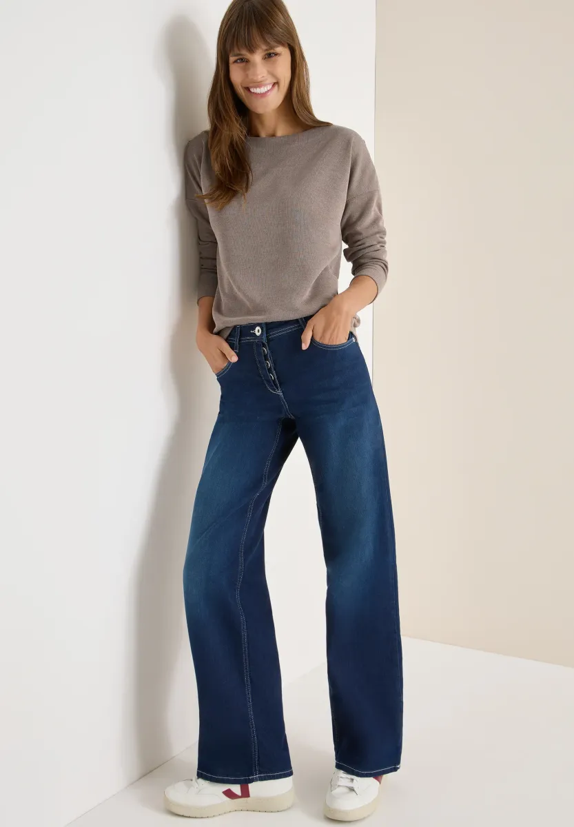 SOFTES - Strickpullover - braun
