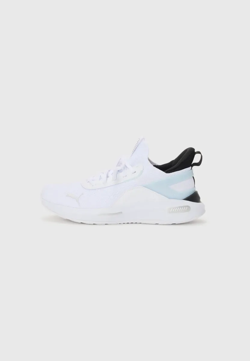 SOFTRIDE ENZO 5 UNISEX - Trainingsschuh - white/silver-coloured/black