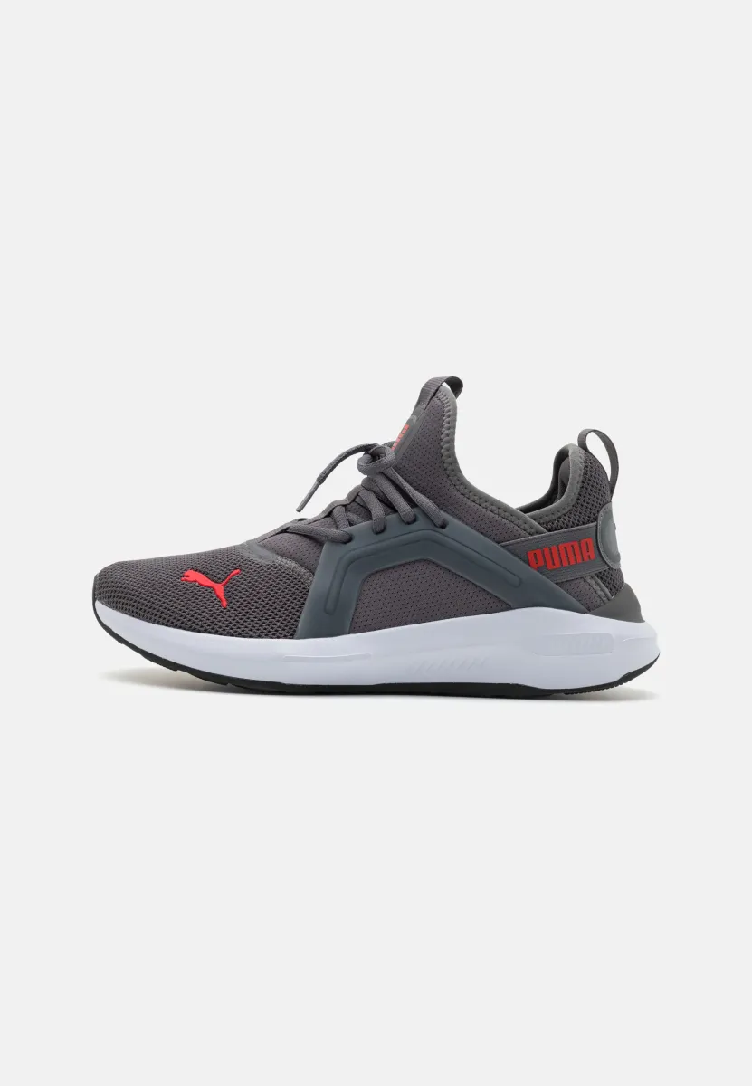 SOFTRIDE ENZO - Trainingsschuh - cool dark gray/for all time red/white