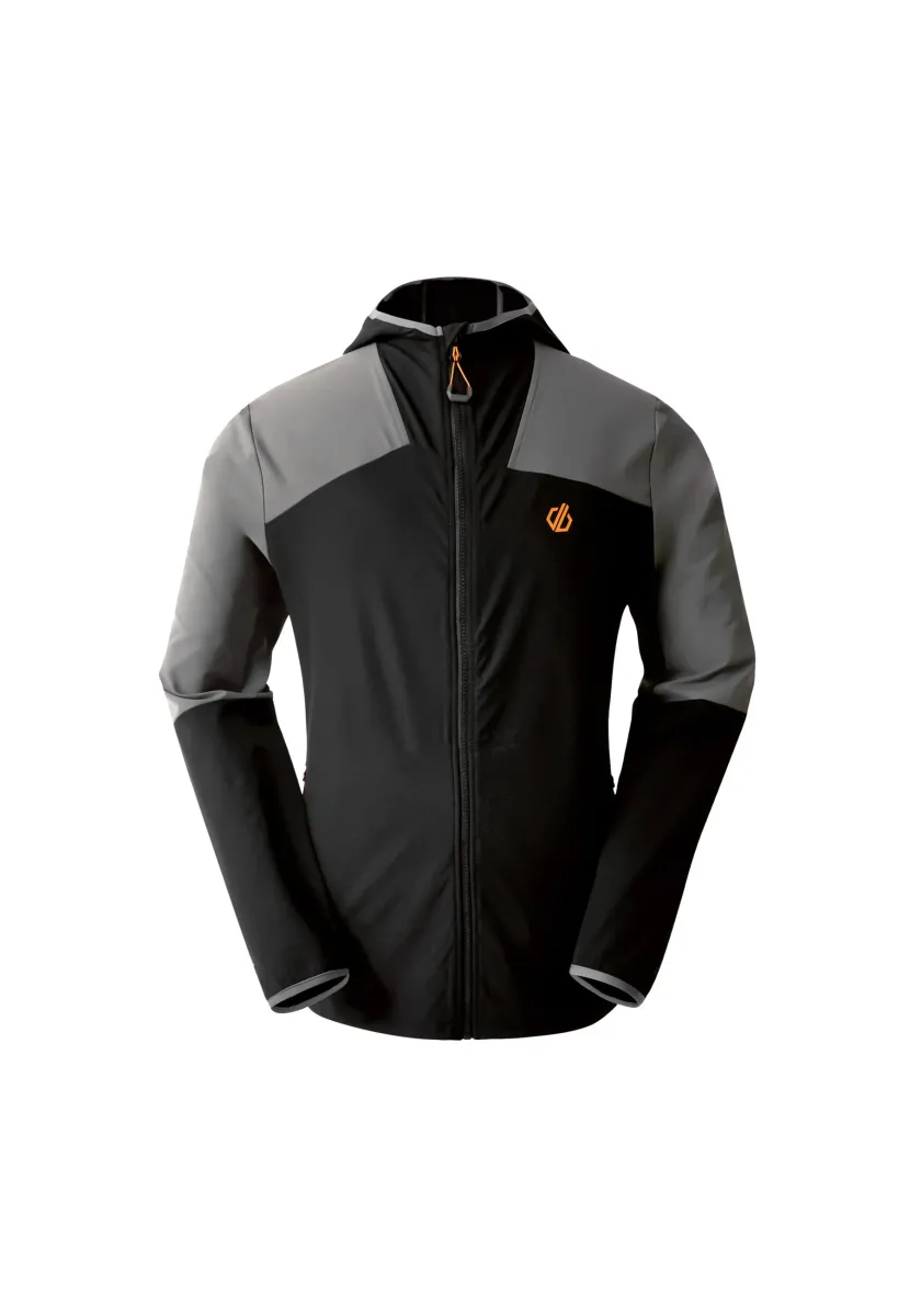 Softshelljacke - black granite grey dml pc