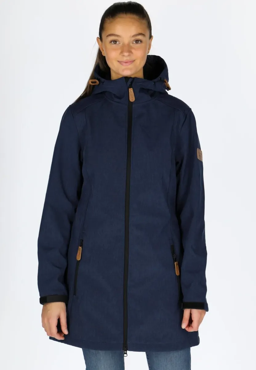 Softshelljacke - navy melange