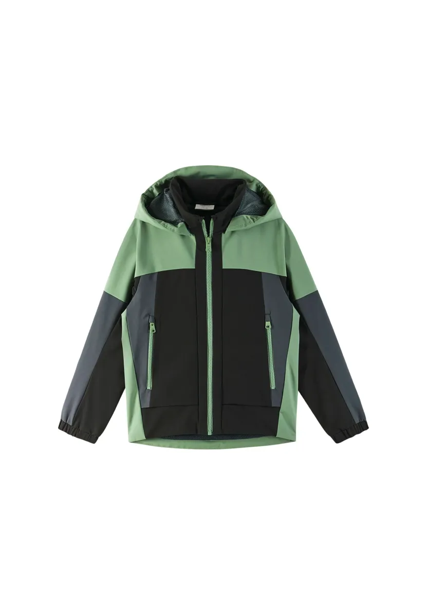 SOFTSHELLJACKE VAELTAVA - Softshelljacke - green clay