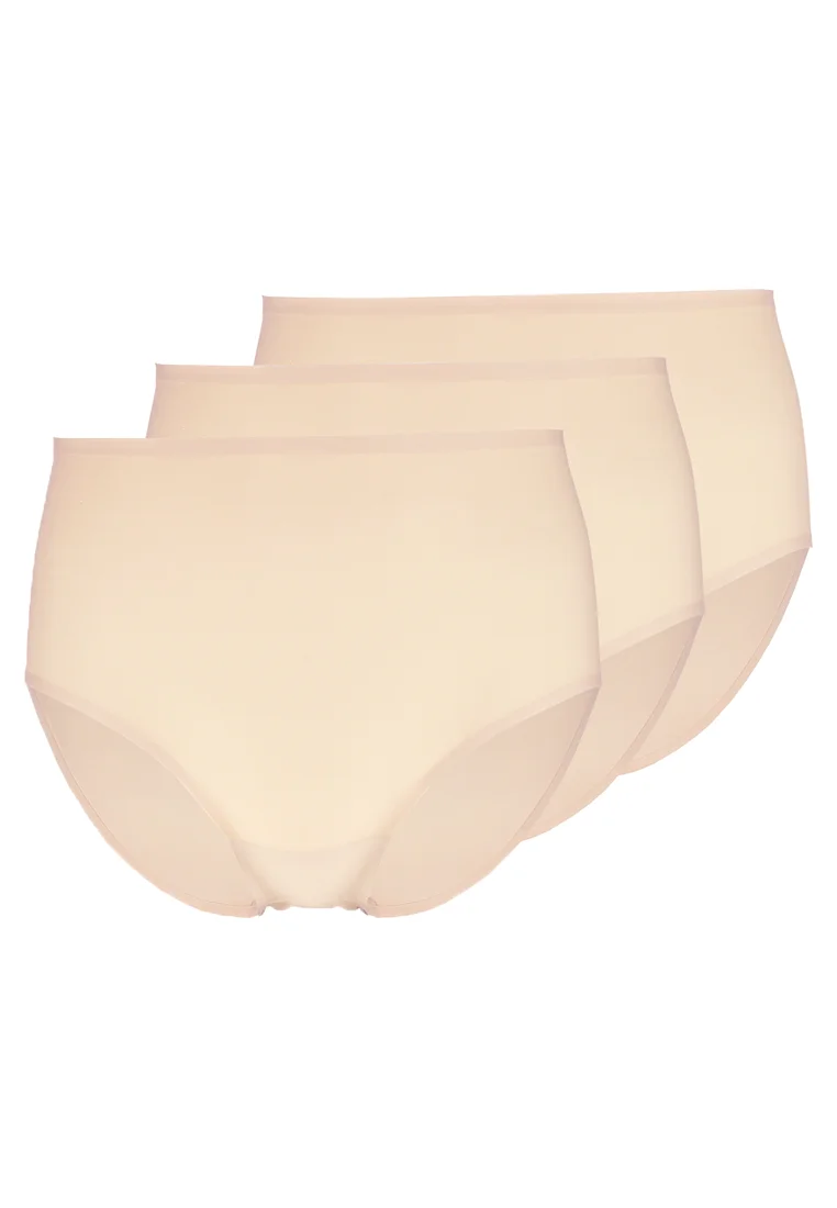 SOFTSTRETCH 3 PACK - Slip - nude