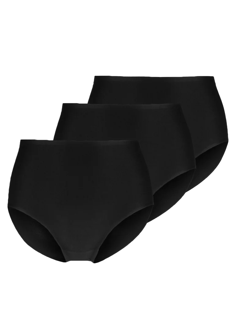 SOFTSTRETCH 3 PACK - Slip - schwarz