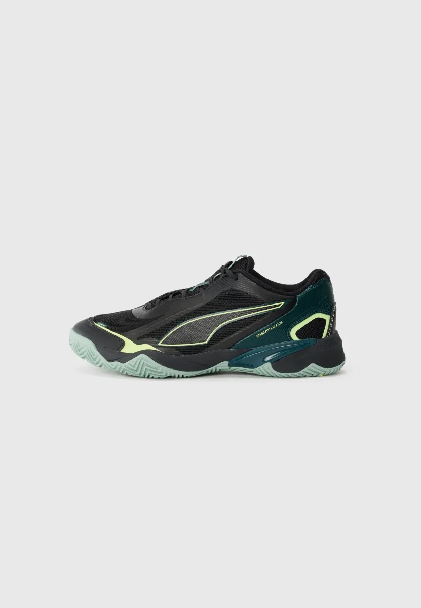 SOLARSTRIKE 4 - Handballschuh - black/green/fizzy light/light moss