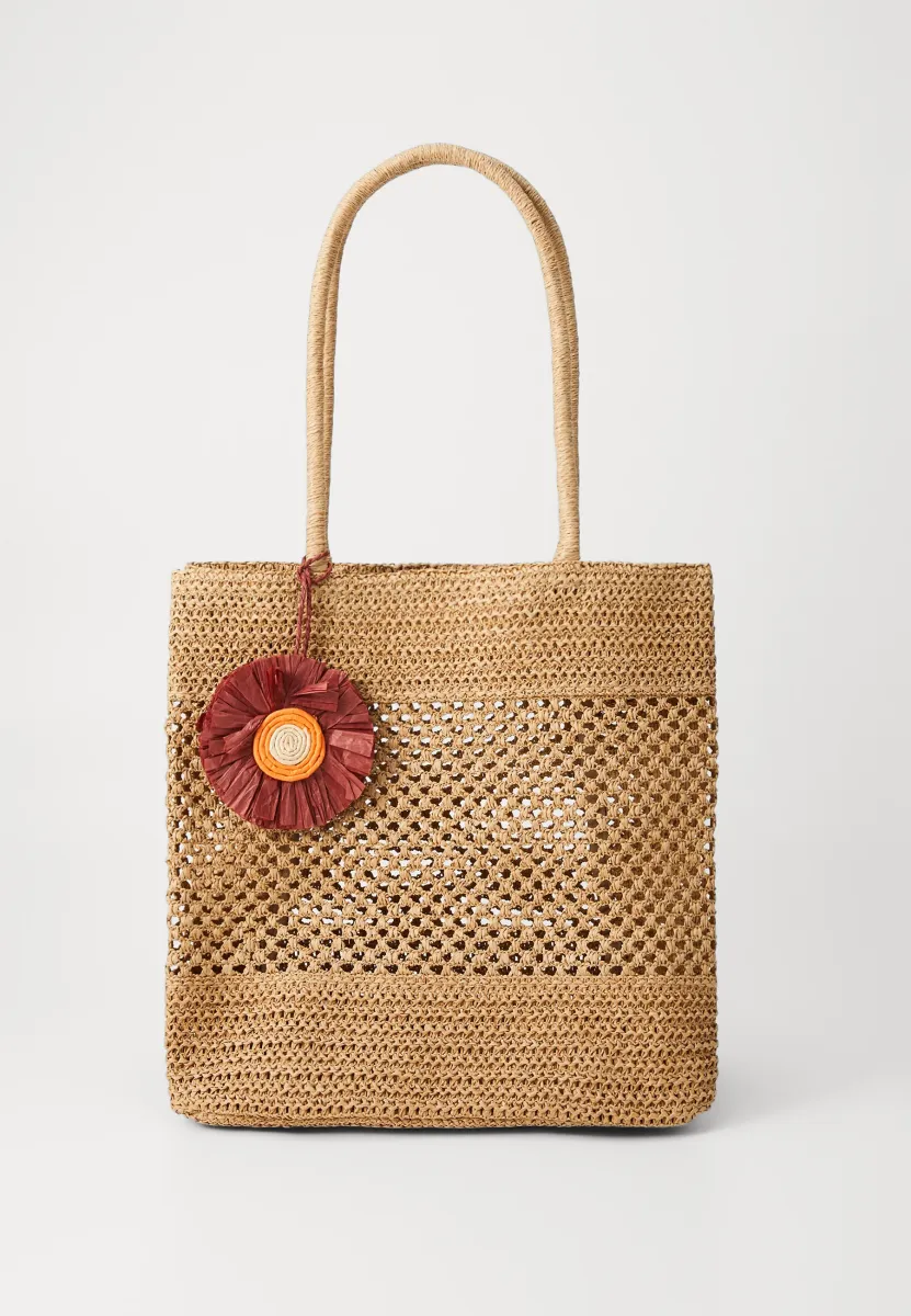 SOLEIL - Shopping Bag - beige