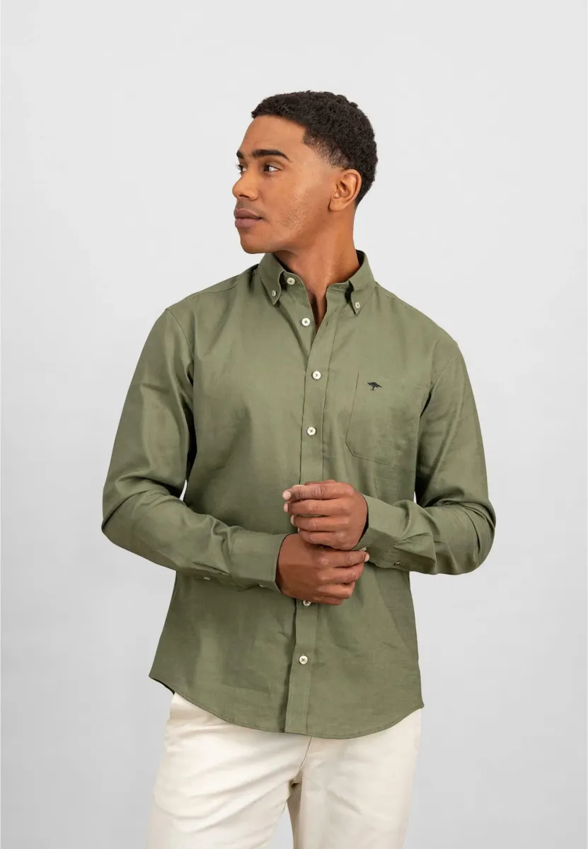 SOLID - Hemd - dusty olive