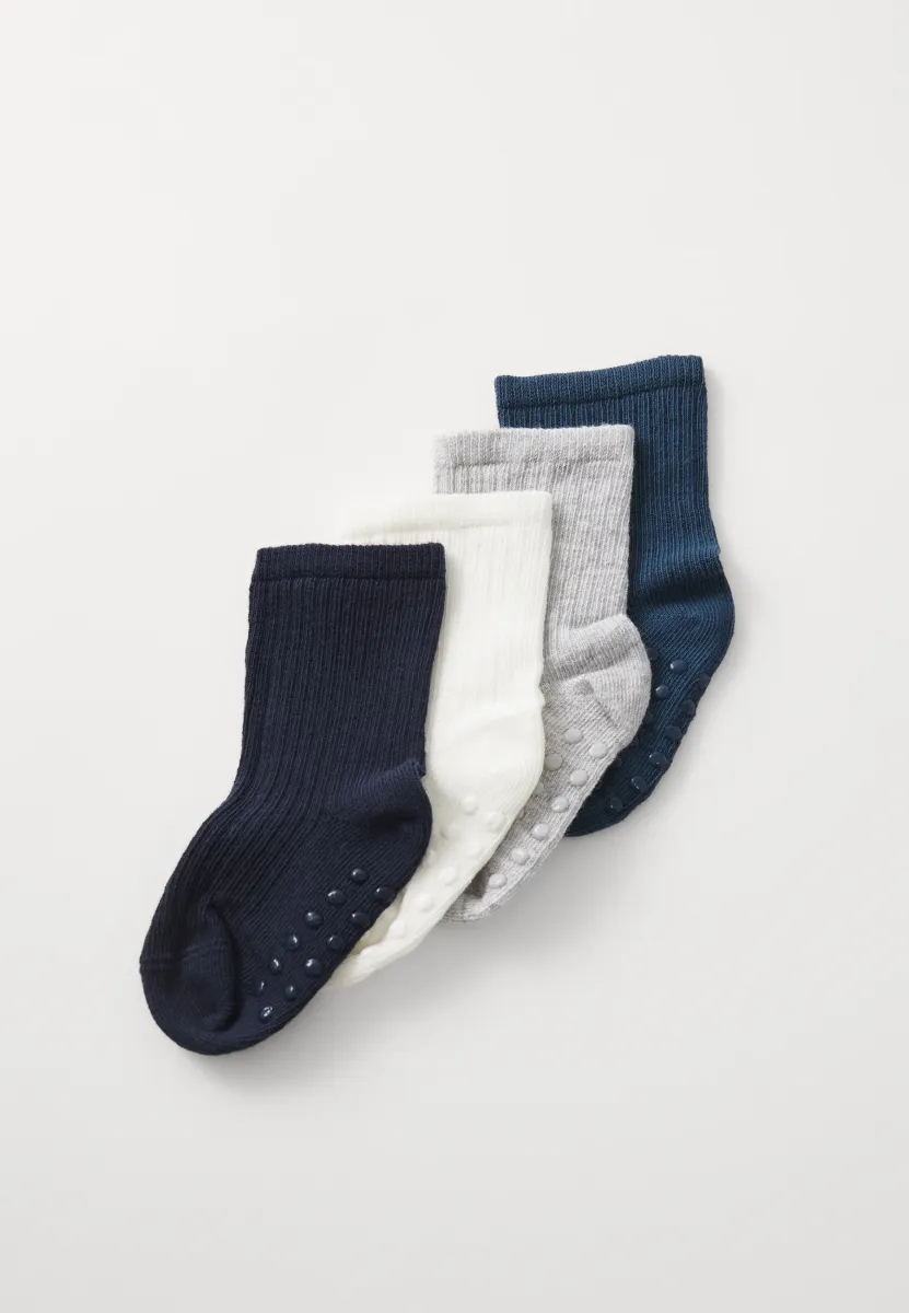SOLID UNISEX 4 PACK - Kniestrümpfe - dark blue