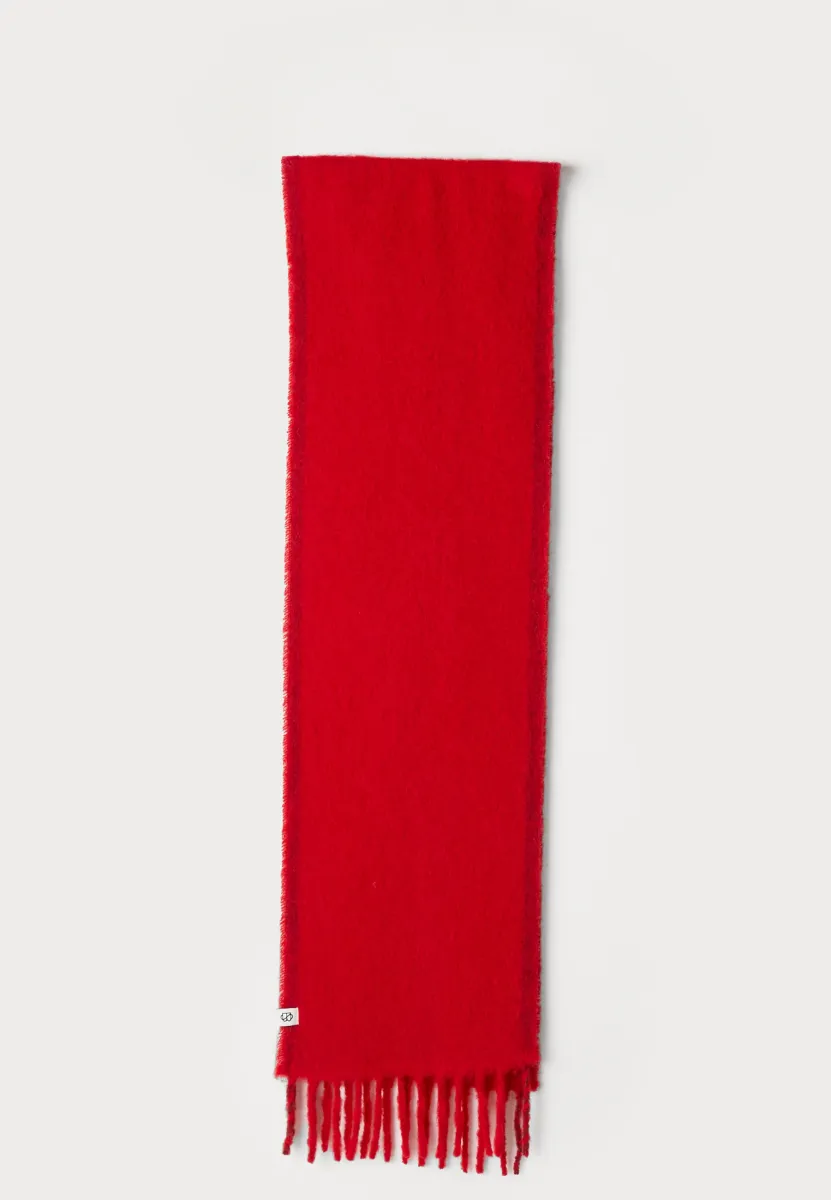 SOLID YUTA SCARF - Schal - red