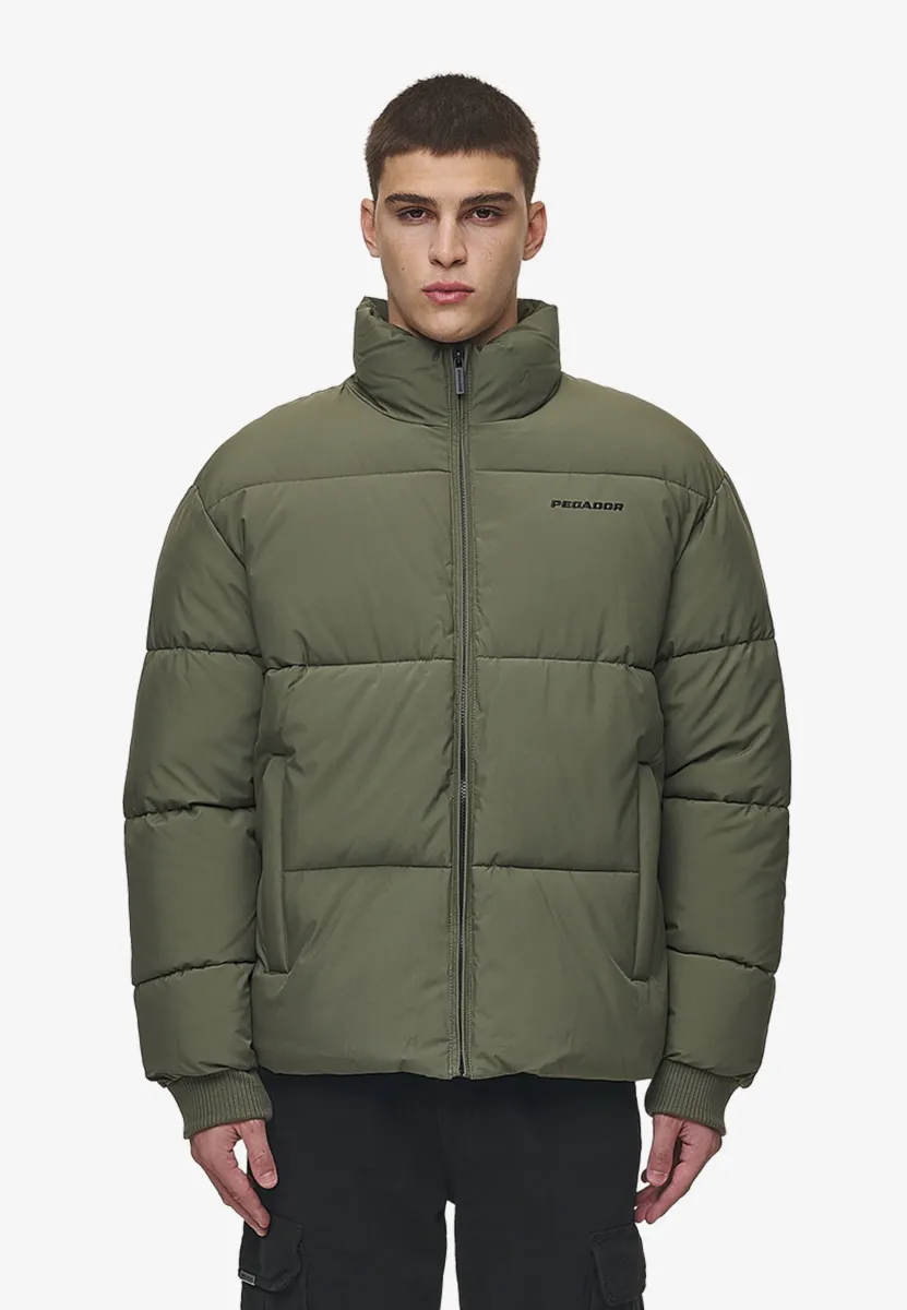 SOLIN PUFFER JACKET - Winterjacke - mud olive