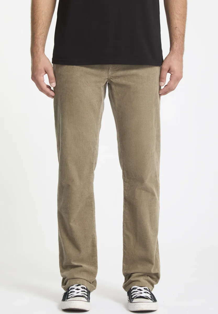 SOLVER 5 POCKET CORD - Stoffhose - brindle