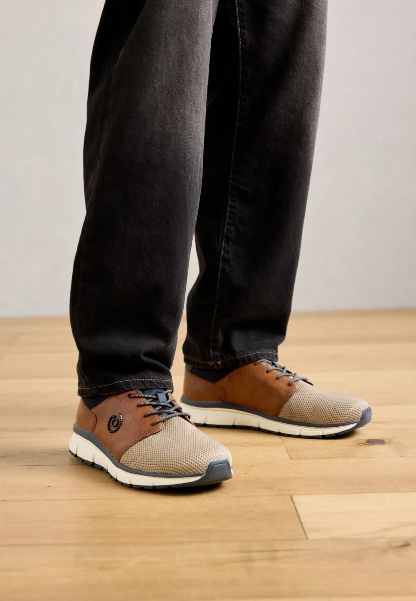 SONIC - Sneaker low - taupe/cognac