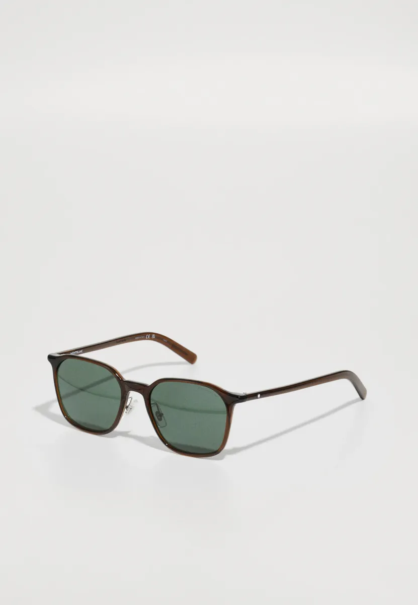 Sonnenbrille - brown/green