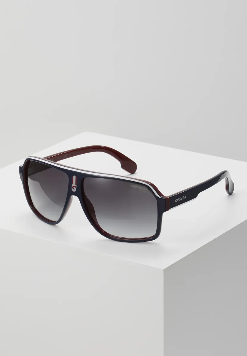 Sonnenbrille - dark blue/red/white