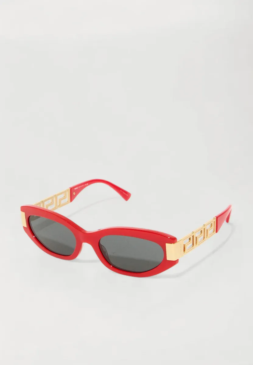 Sonnenbrille - full red/dark grey