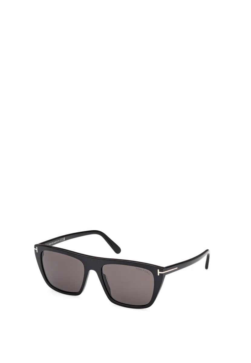 Sonnenbrille - glossy black smoke gray