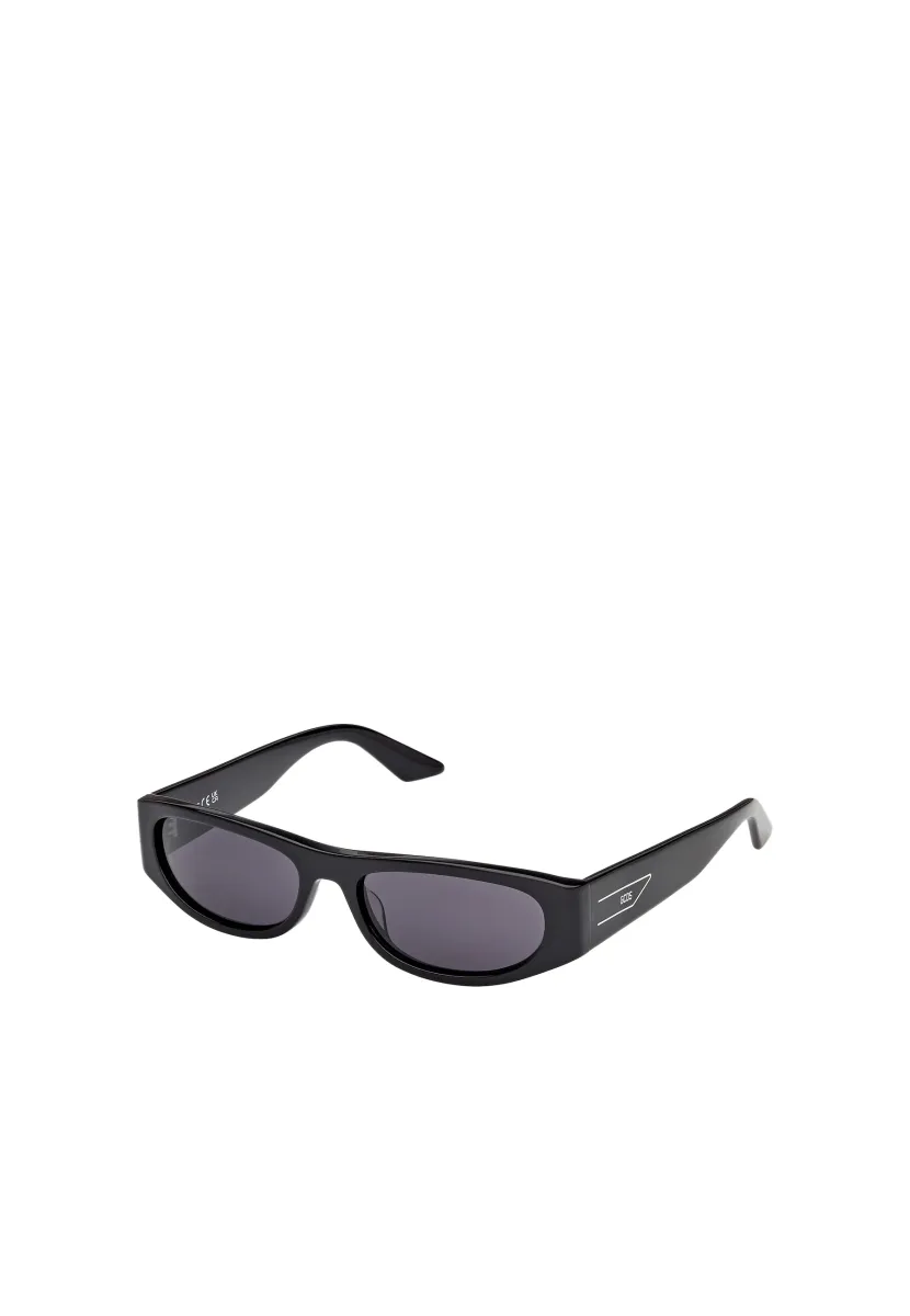 Sonnenbrille - glossy black-smoke gray
