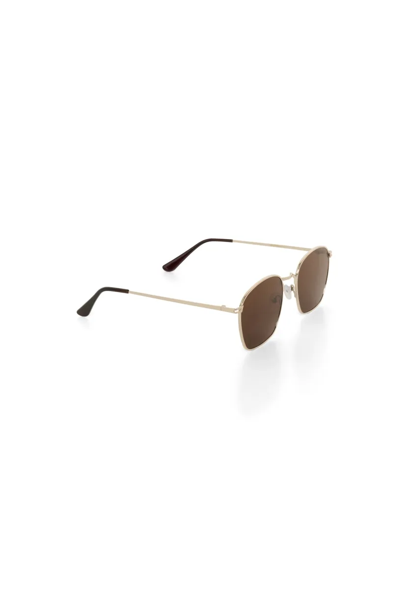 Sonnenbrille - gold-coloured