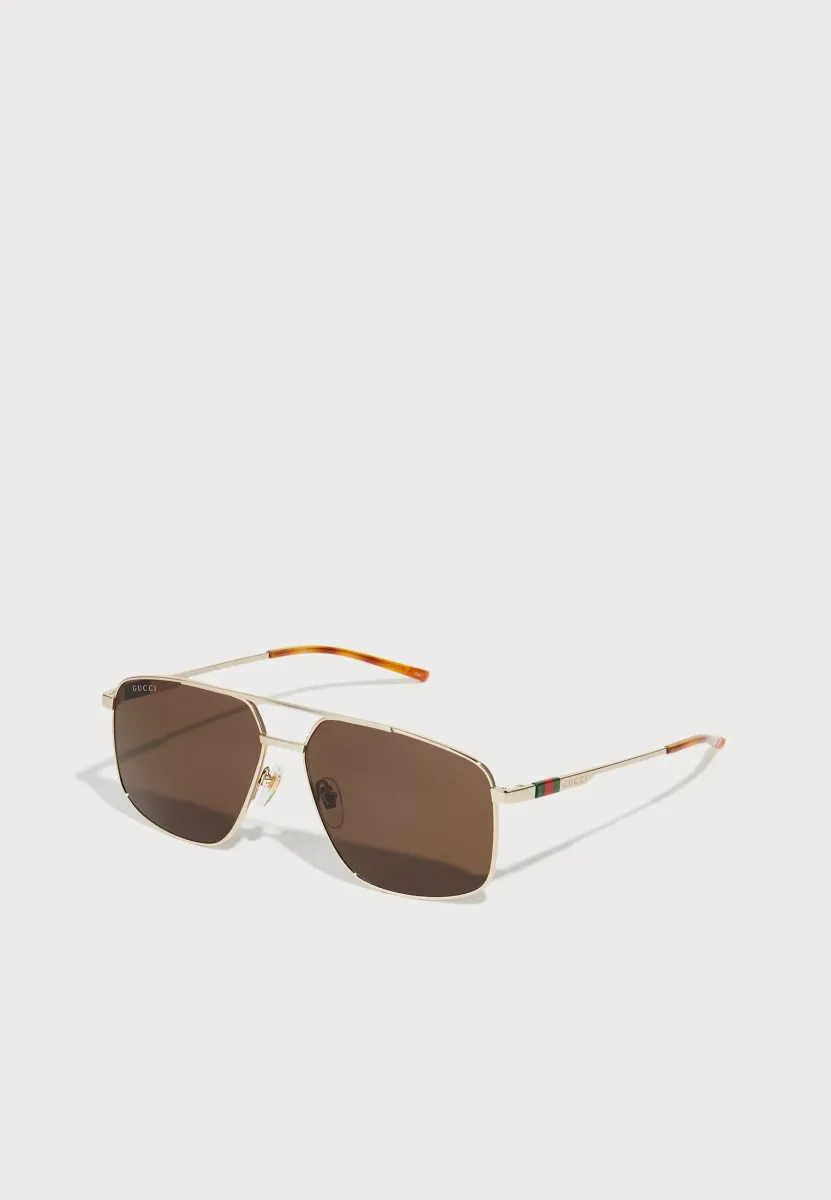 Sonnenbrille - gold-coloured/brown