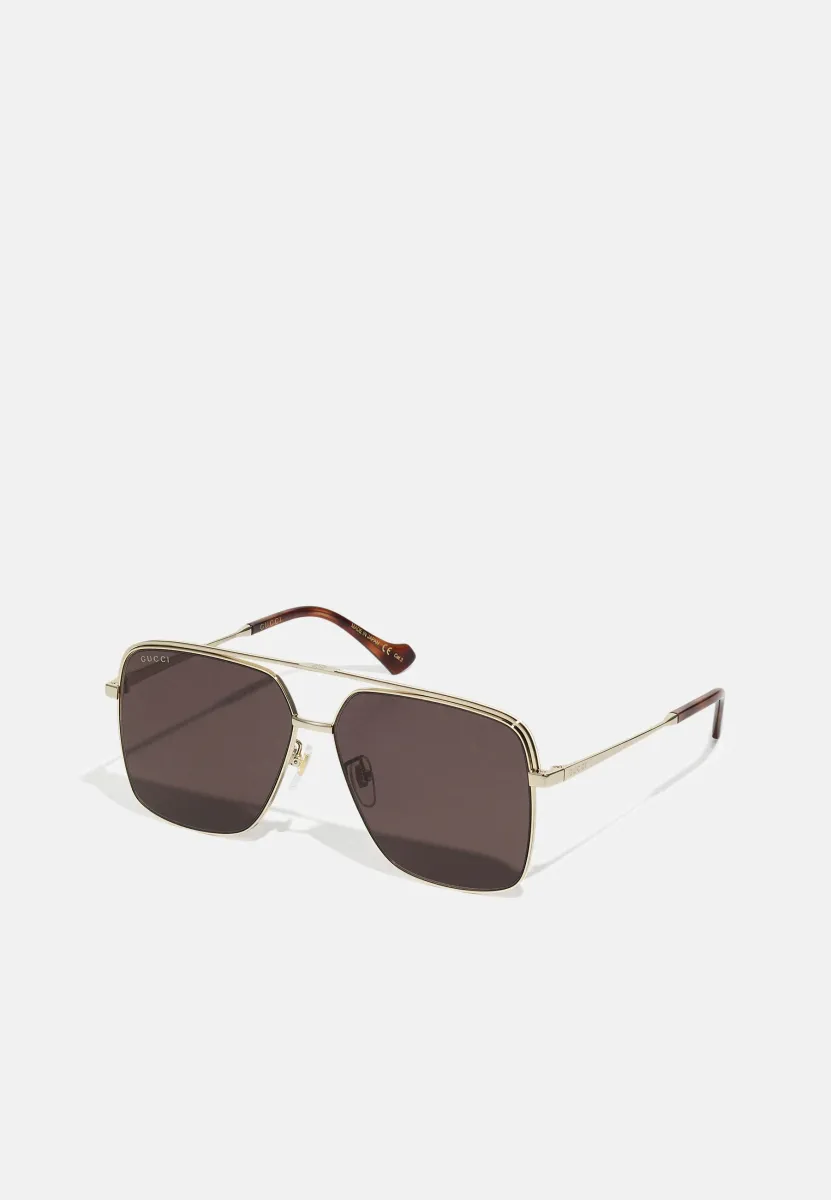 Sonnenbrille - gold-coloured/brown