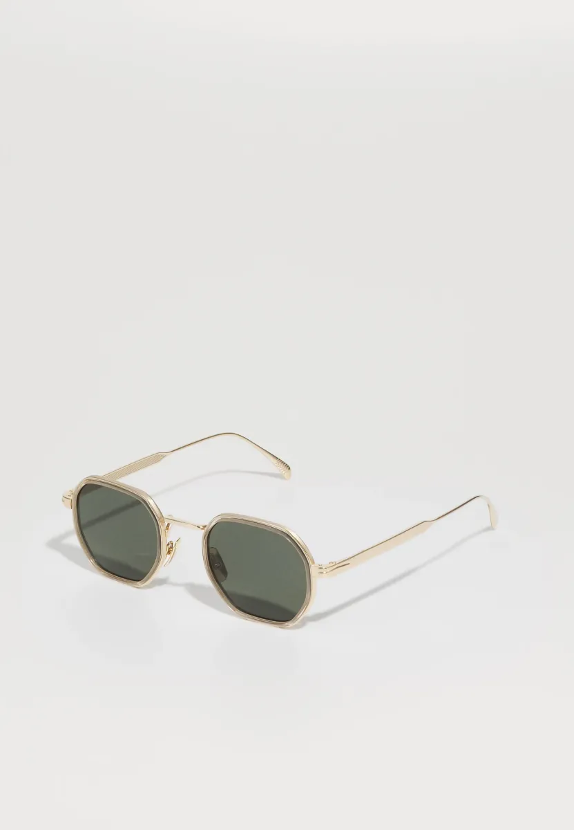 Sonnenbrille - gold-coloured/mud