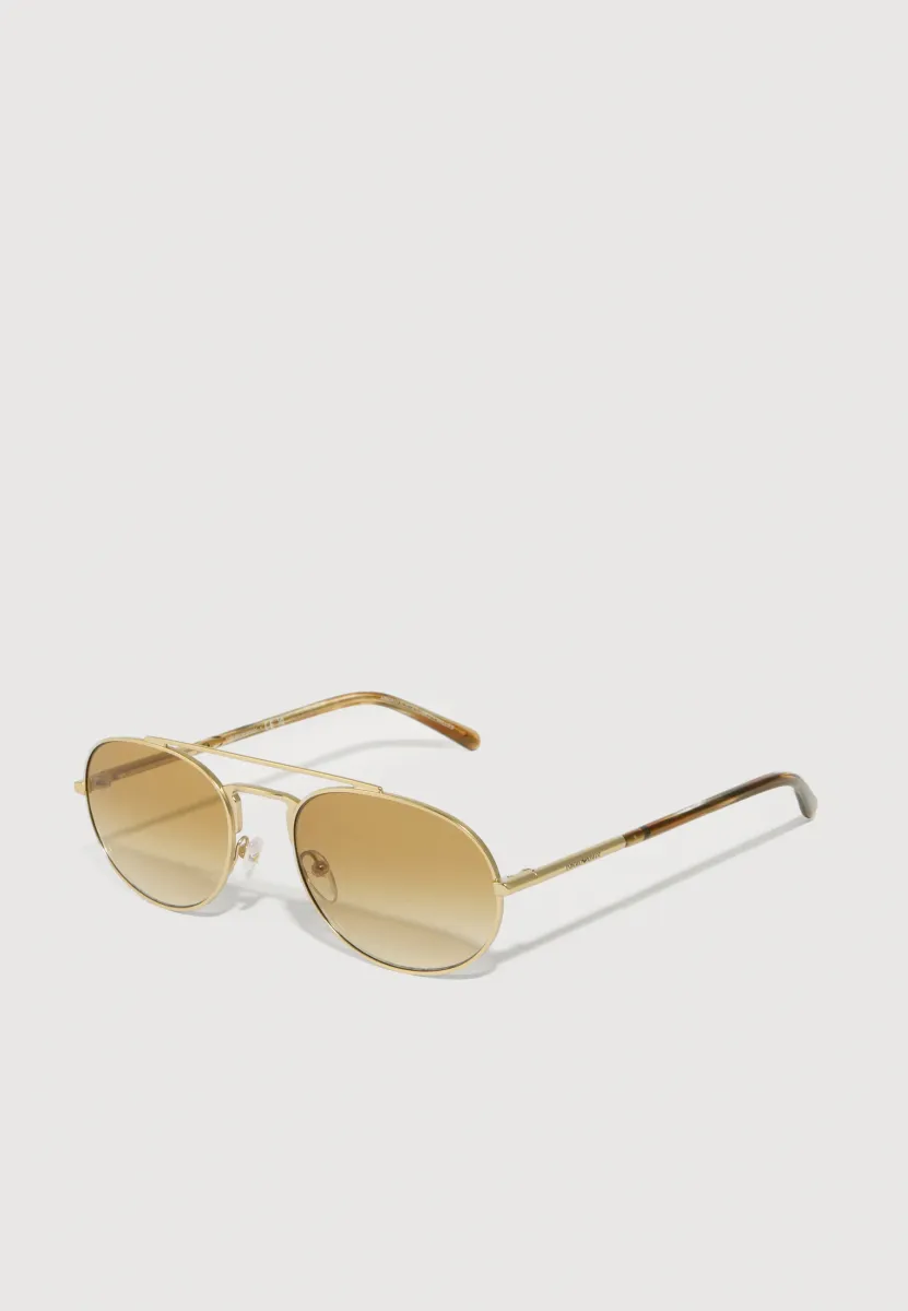 Sonnenbrille - gold-coloured/yellow/brown