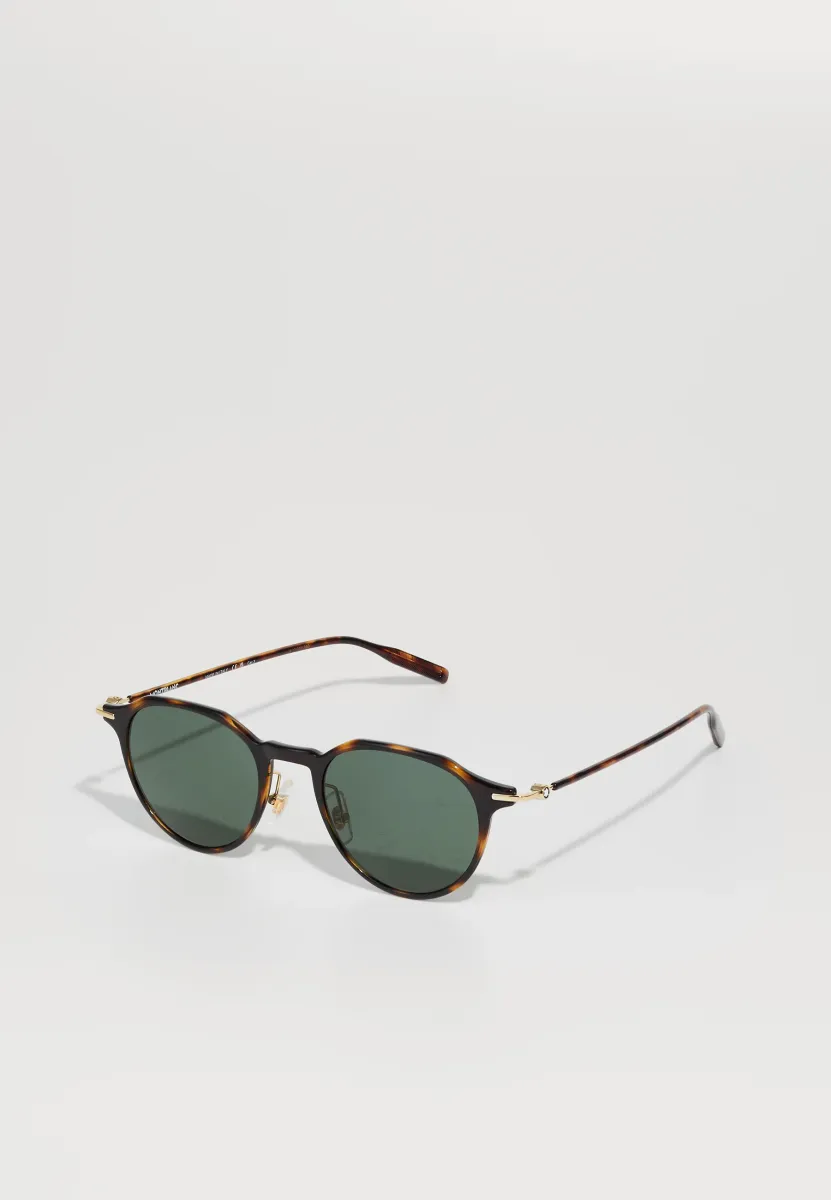 Sonnenbrille - havana/gold-coloured/green