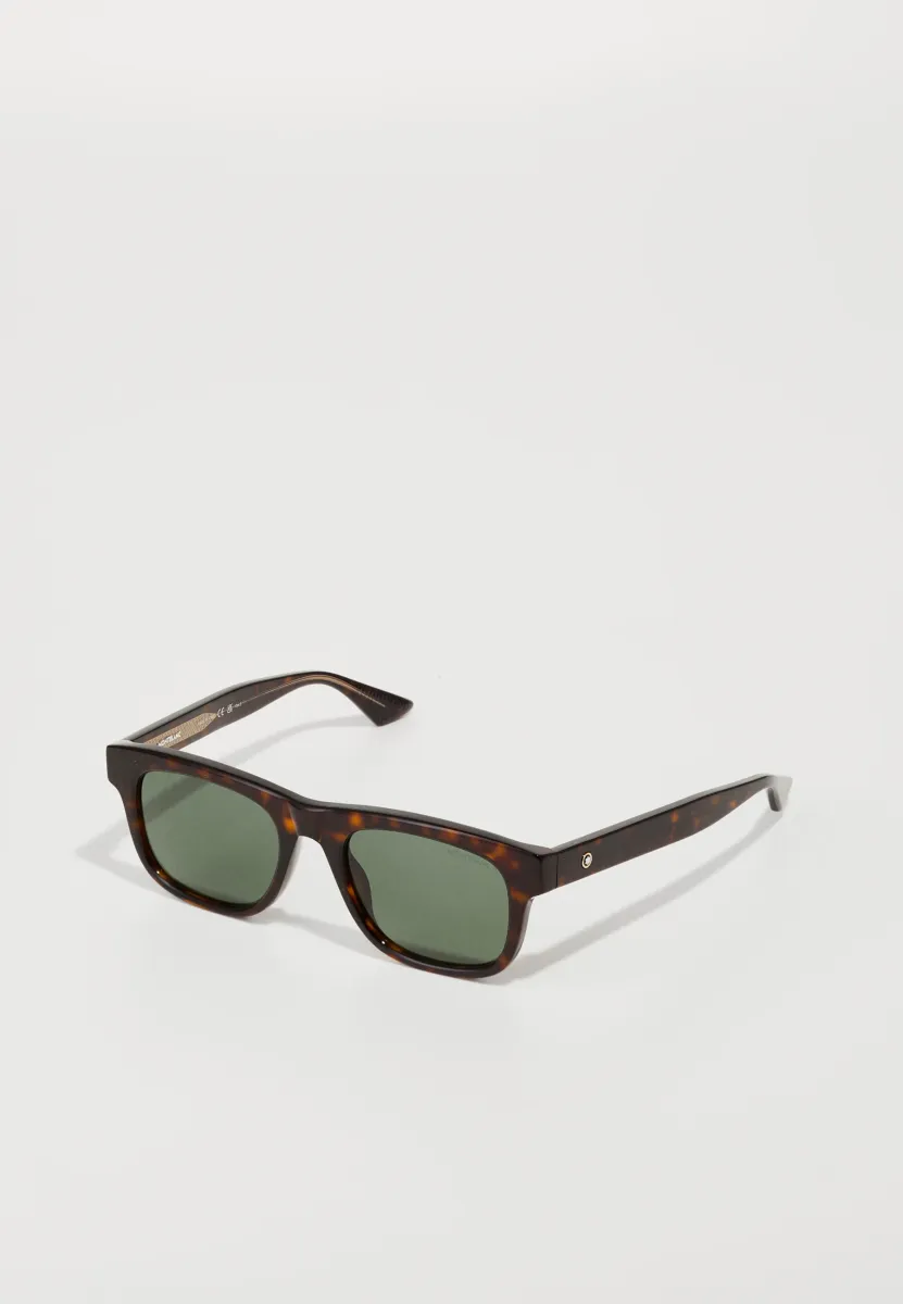 Sonnenbrille - havana/green
