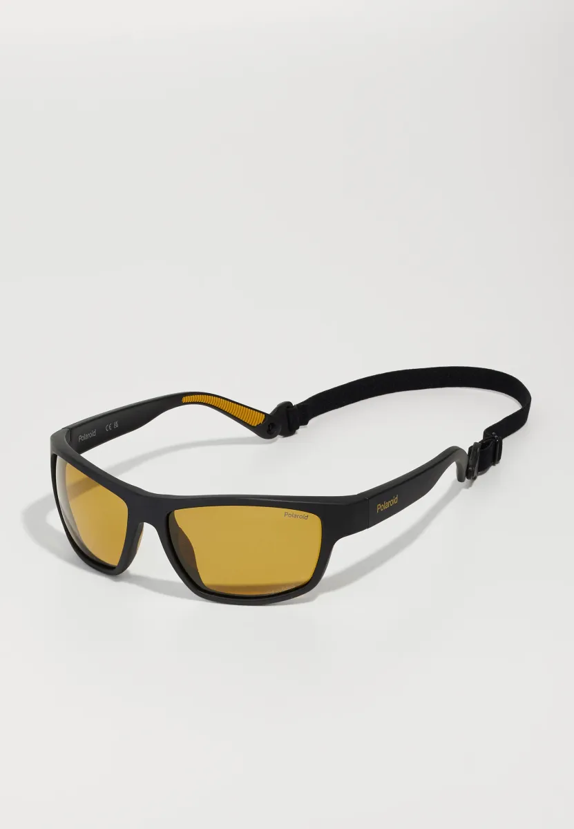 Sonnenbrille - matte black/yellow