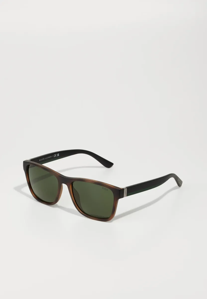 Sonnenbrille - matte dark havana