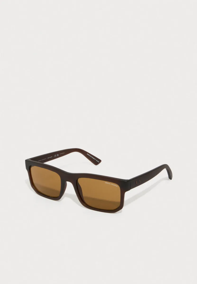 Sonnenbrille - matte frosted brown/bronze-coloured