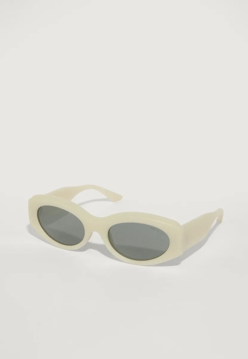 Sonnenbrille - matte opaline latte/grey silver-coloured