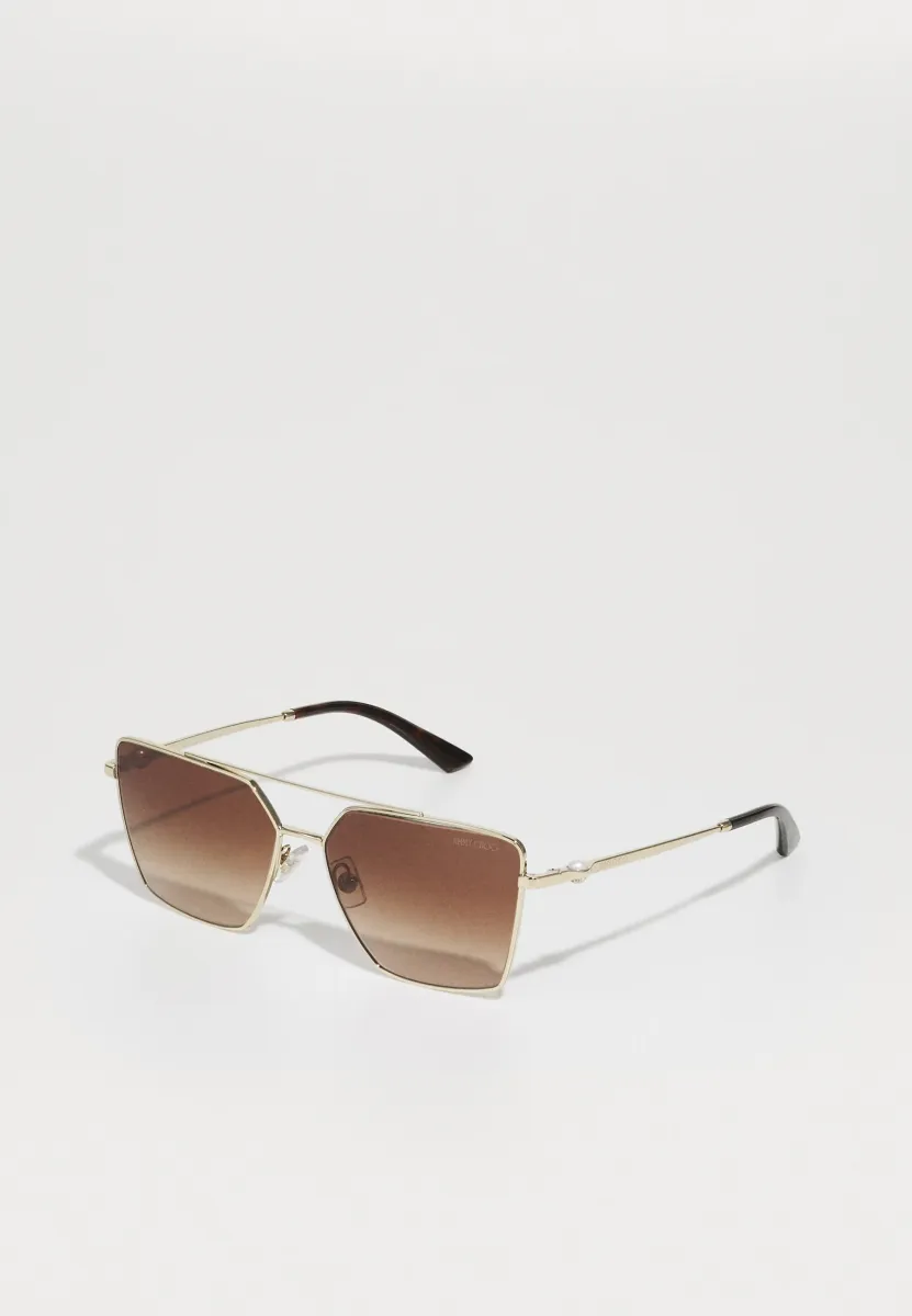 Sonnenbrille - pale gold-coloured