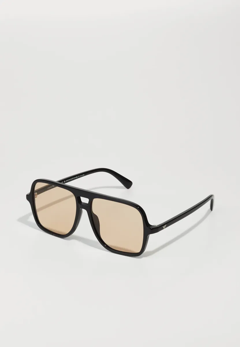 Sonnenbrille - shiny black