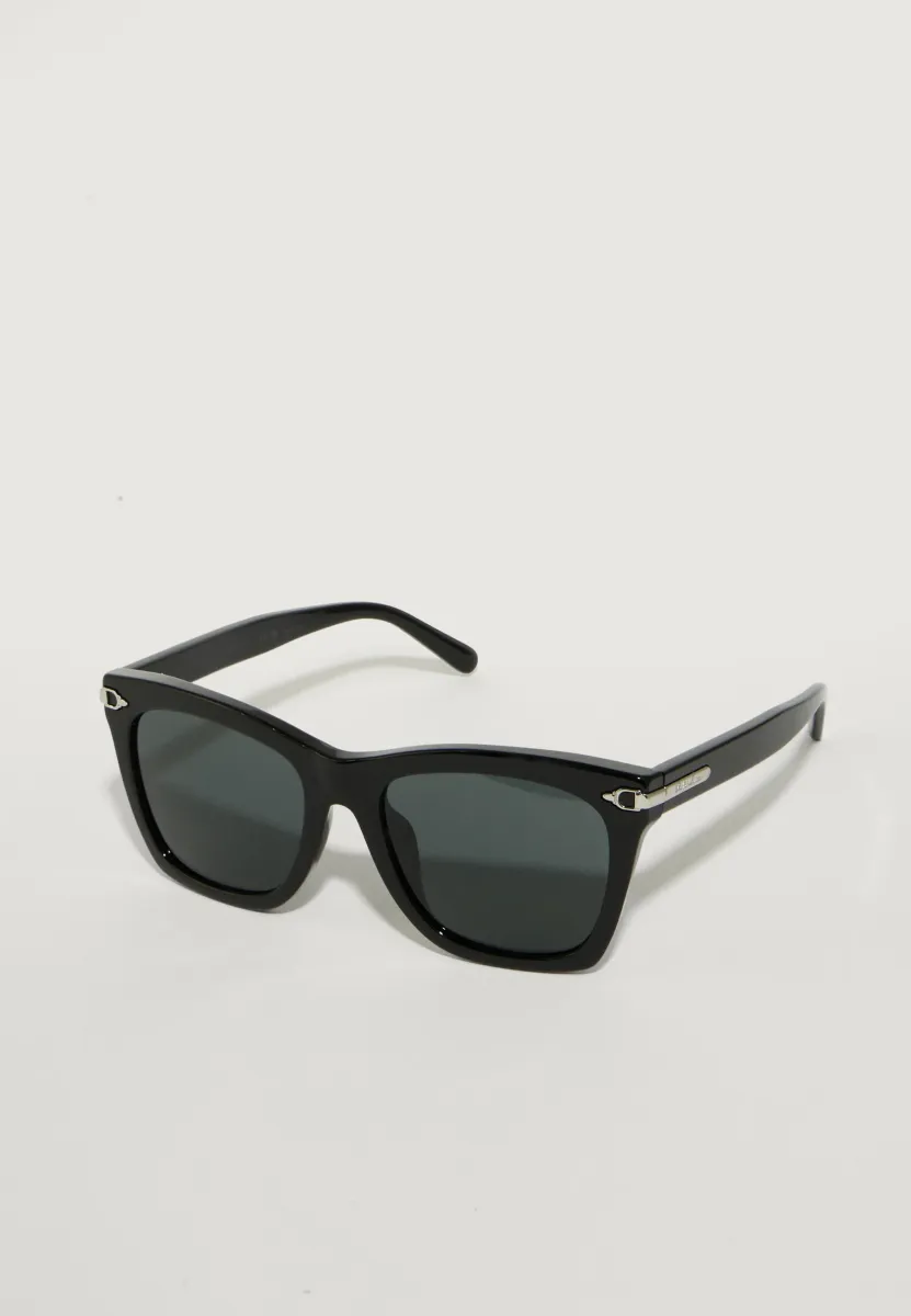 Sonnenbrille - shiny black/dark grey