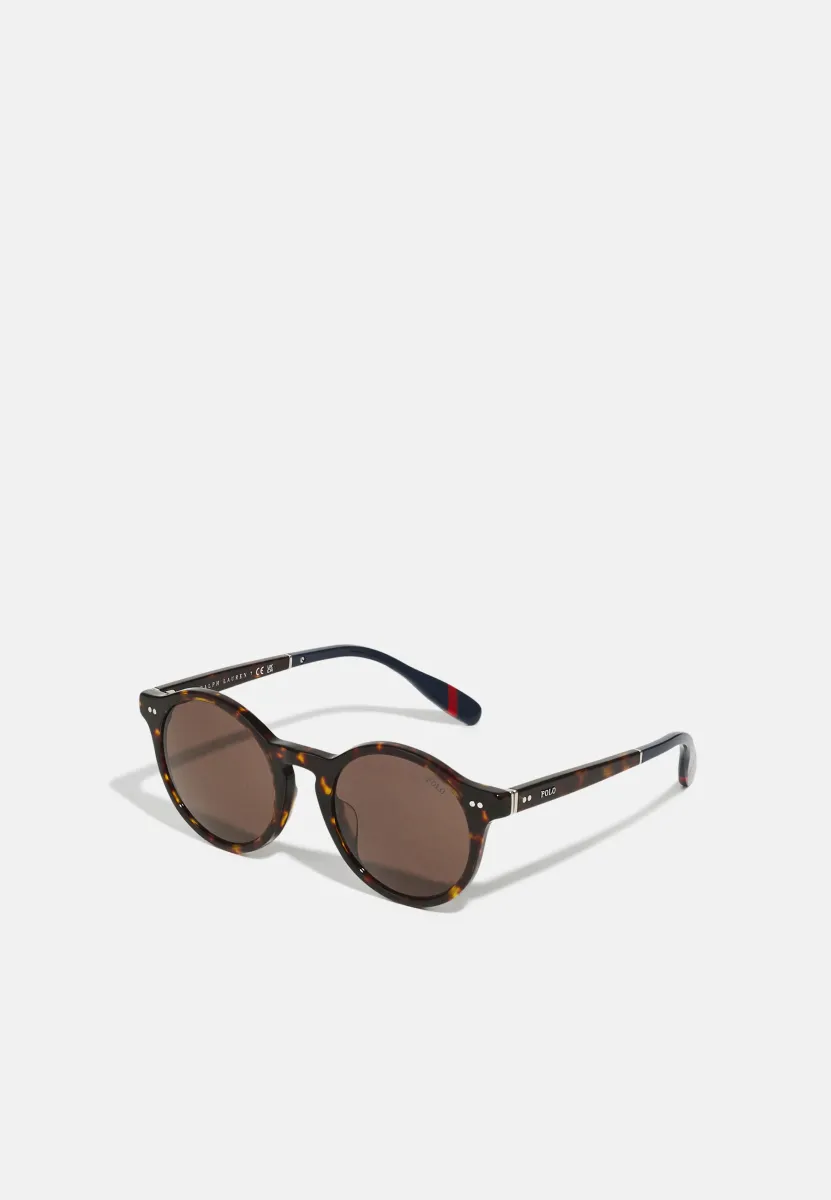 Sonnenbrille - shiny dark havana/blue