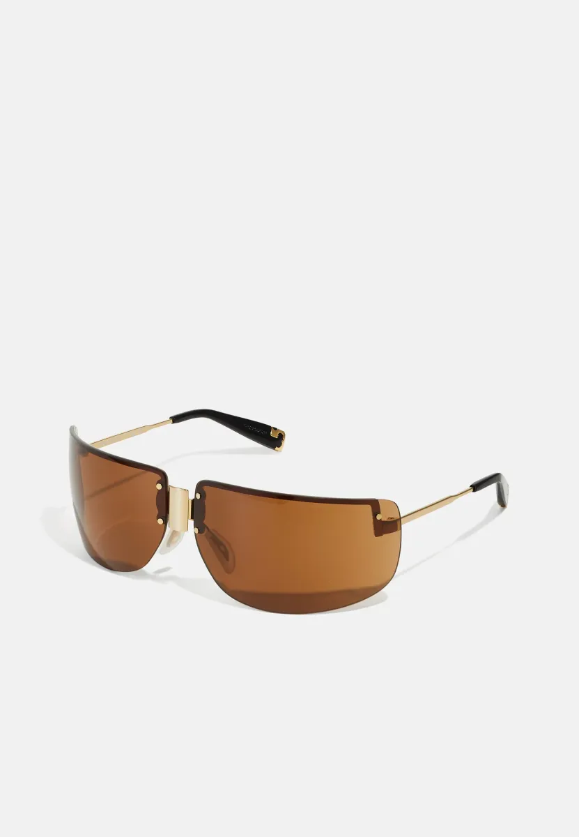 Sonnenbrille - shiny gold-coloured