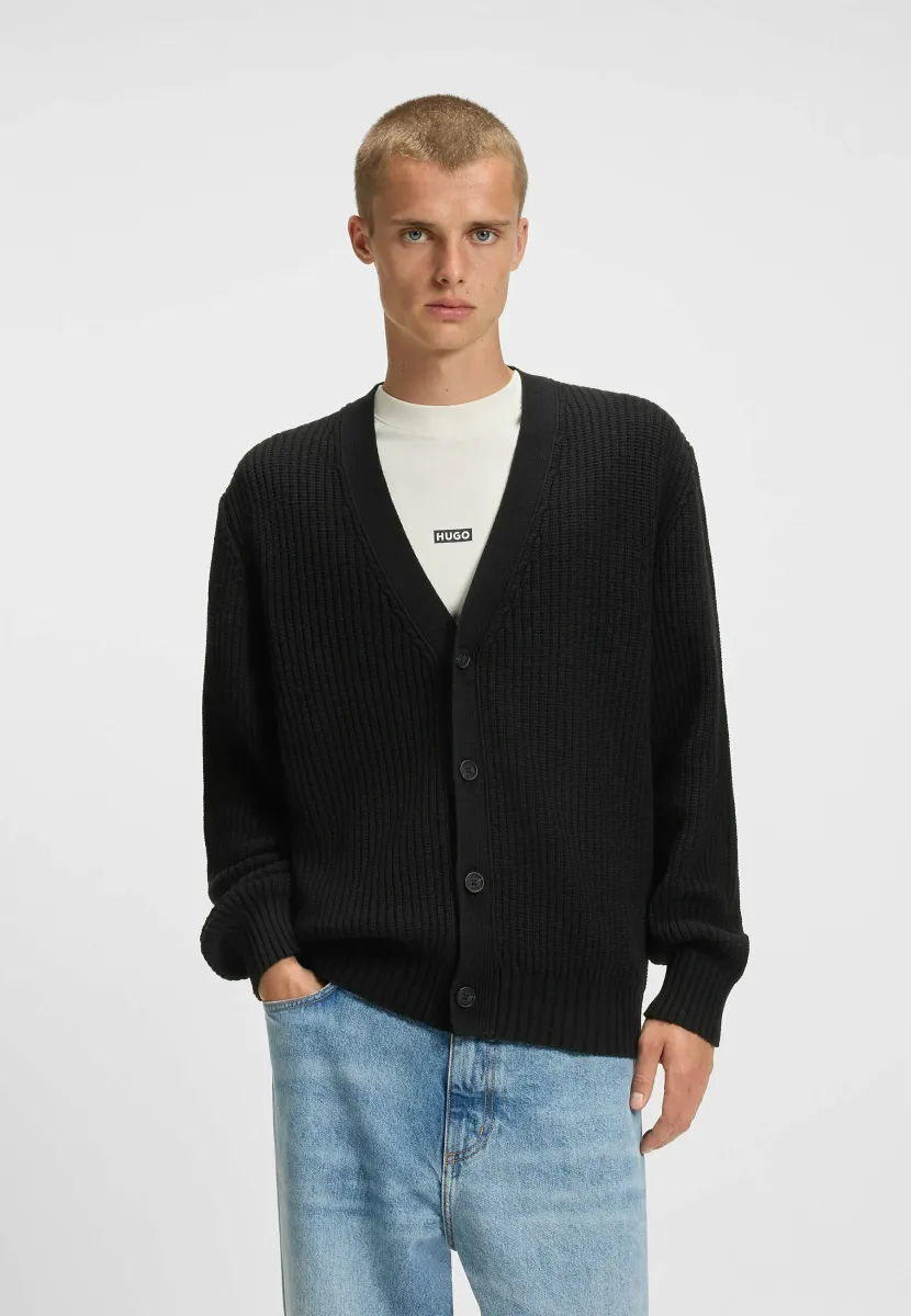SONNICK - Strickjacke - black one