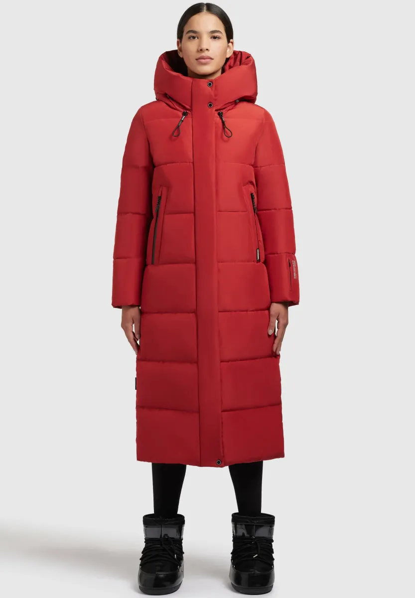 SOULANI3 - Wintermantel - rot