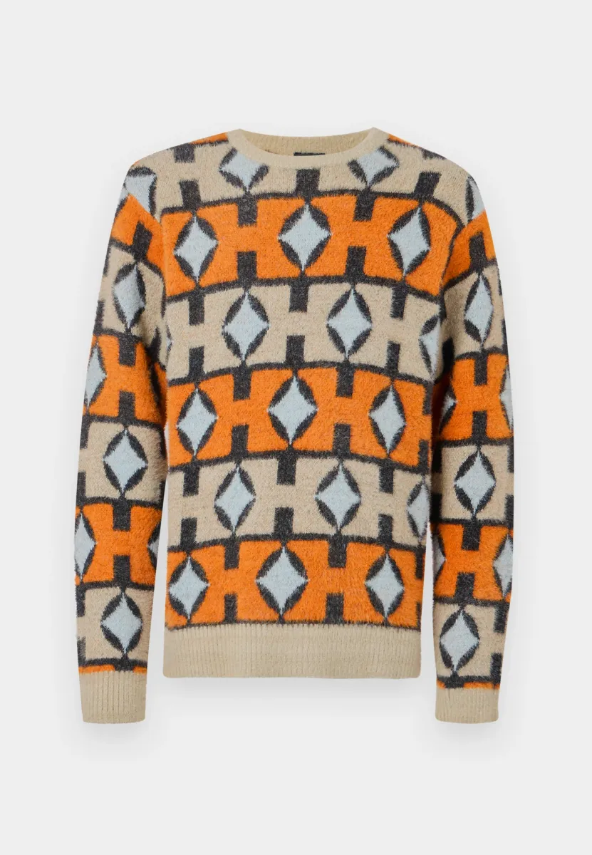 SPACE AGE CREWNECK UNISEX - Strickpullover - sunset