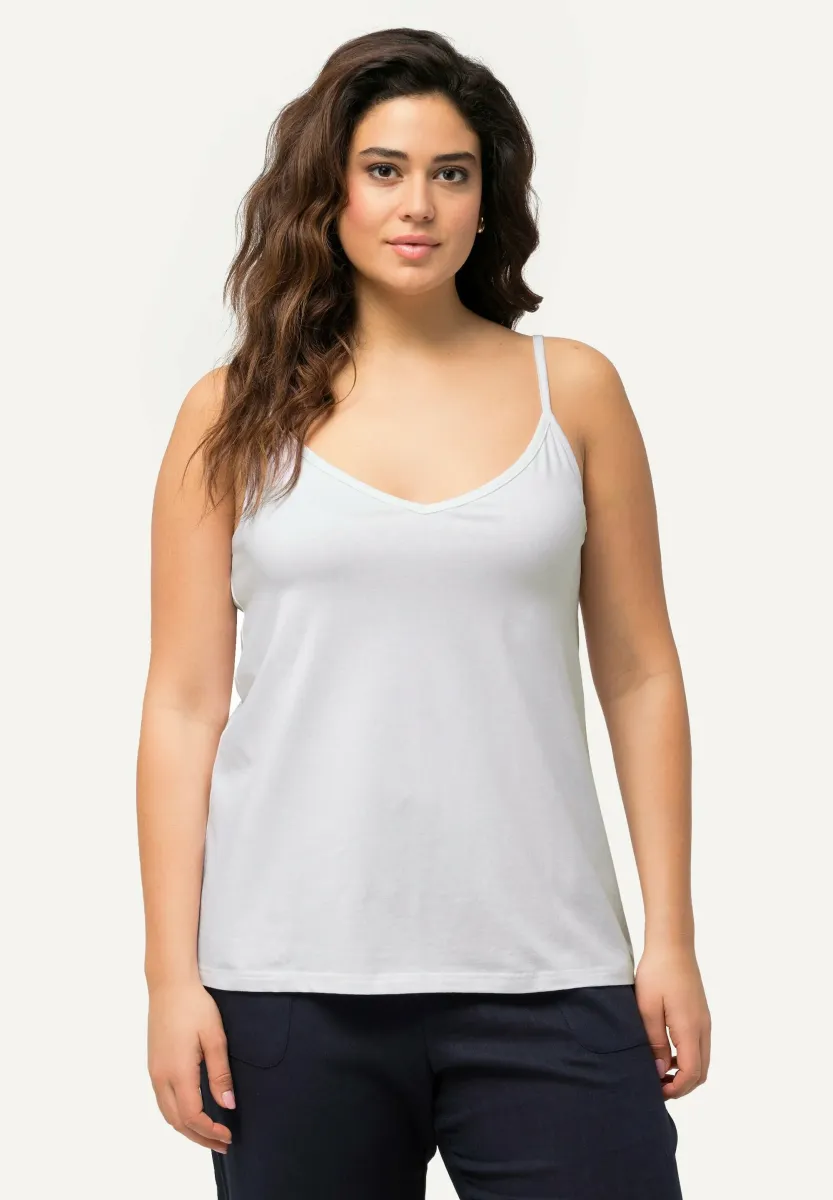 SPAGHETTI STRAP  - Top - snow white