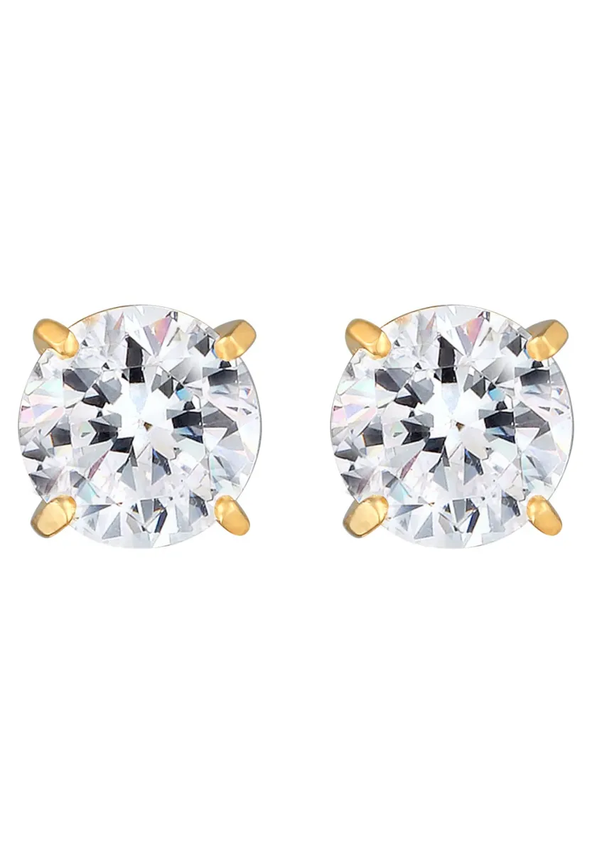 SPARKLING VIVID STUD - Ohrringe - gold-coloured