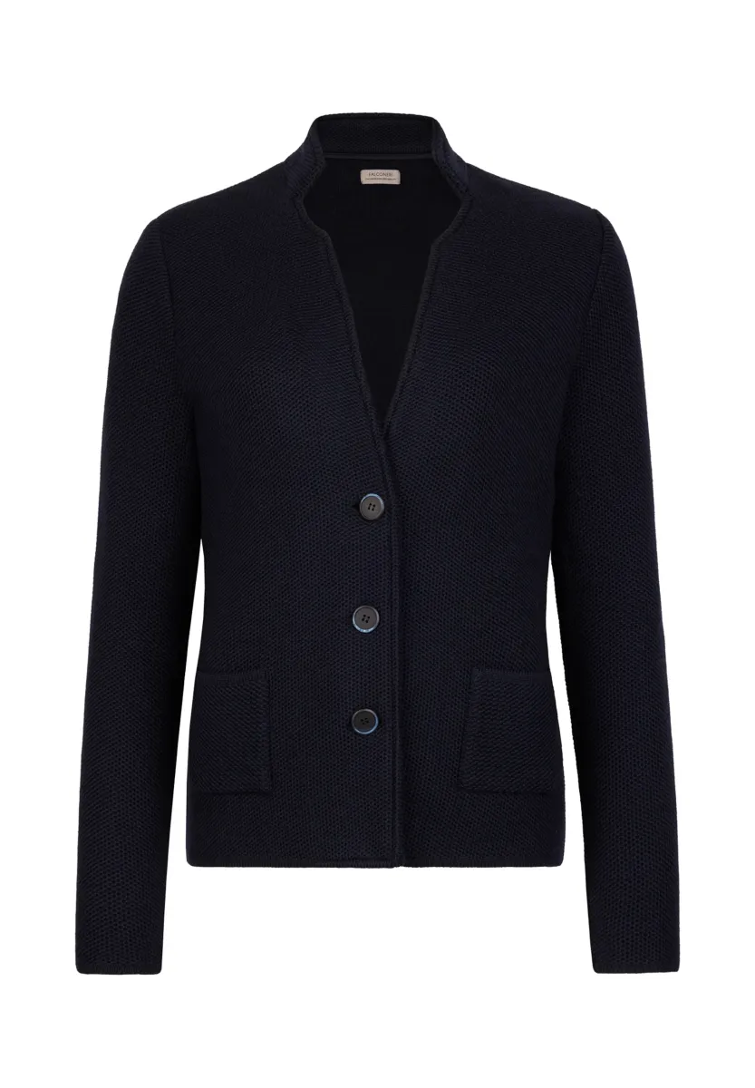 SPECKLED - Strickjacke - Blue