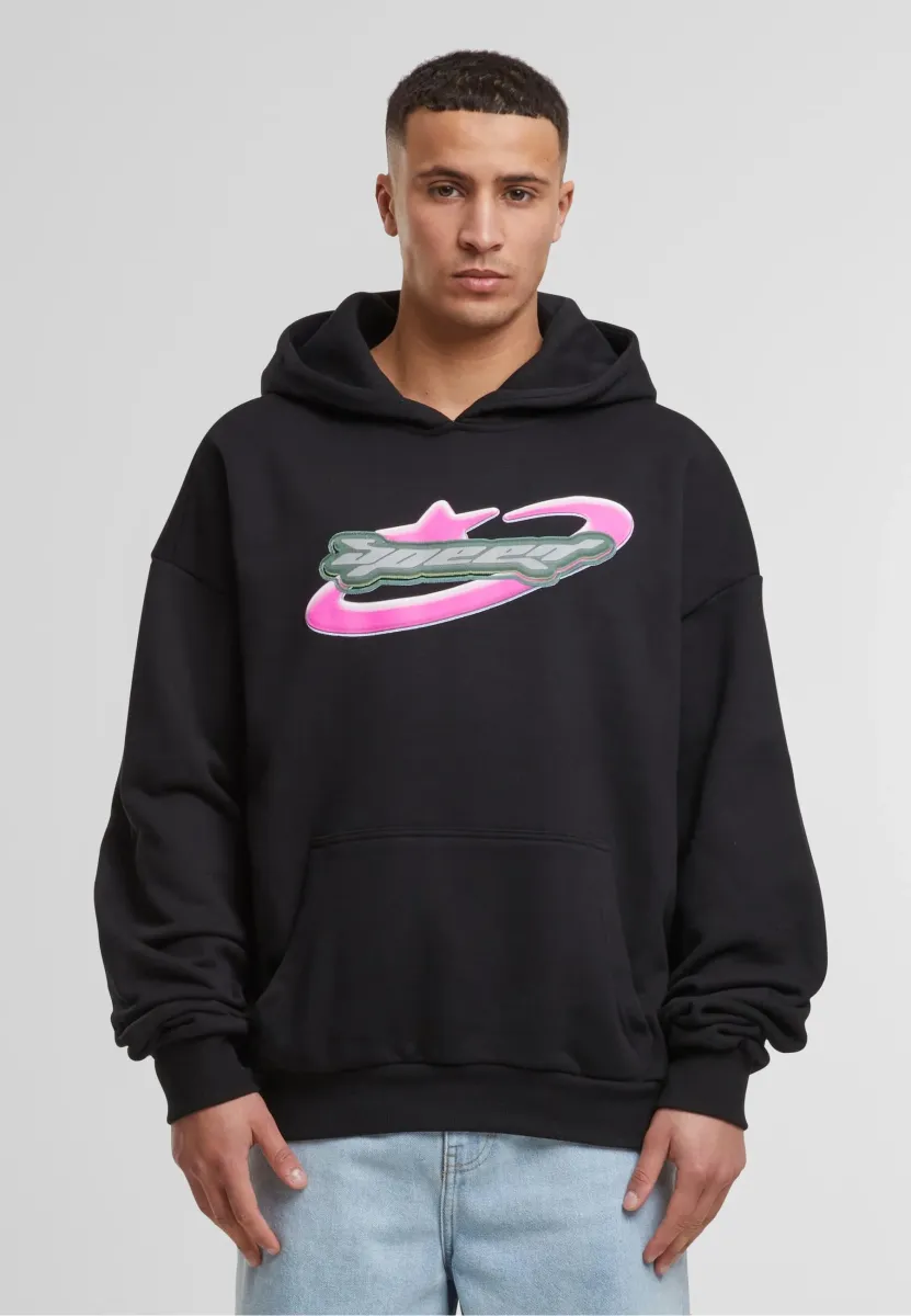 SPEED LOGO - Kapuzenpullover - black