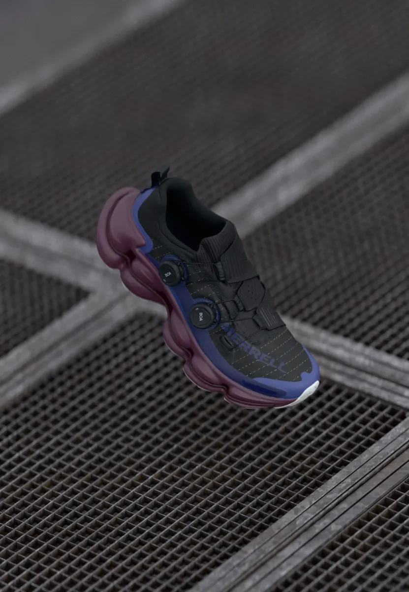 SPEEDARC SURGE BOA - Sneaker low - black/oxblood