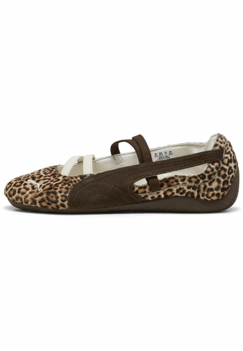 SPEEDCAT WILD BALLET - Klassischer Ballerina - chocolate-warm white