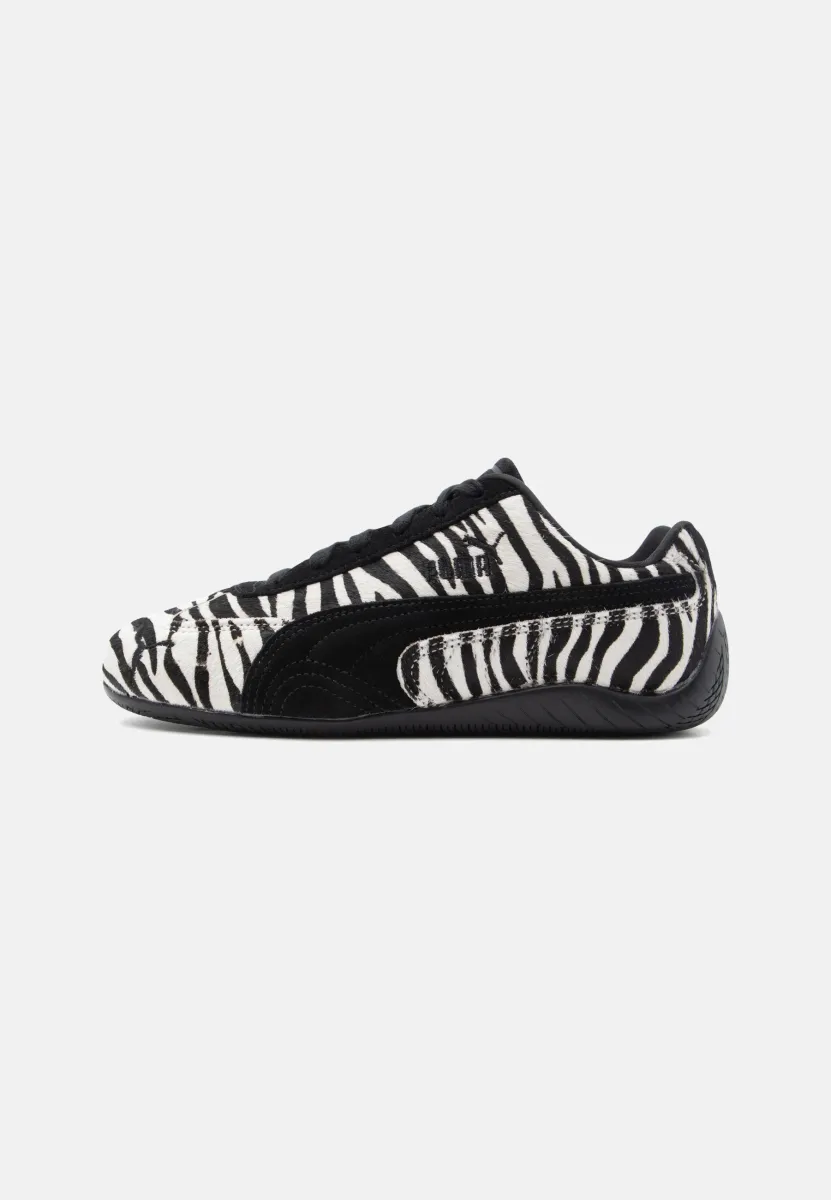 SPEEDCAT ZEBRA - Sneaker low - warm white/black