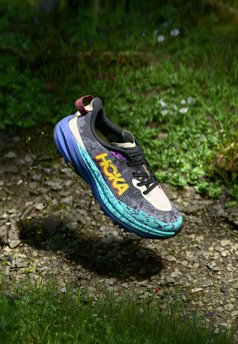 SPEEDGOAT 6 - Laufschuh Trail - oatmeal/mountain iris